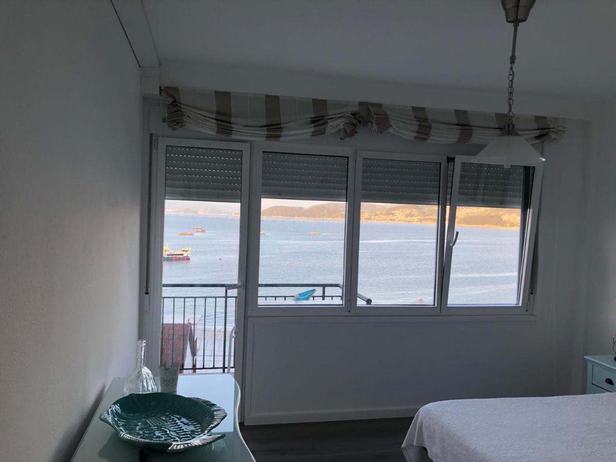 Ferienwohnung Ria Mar De Beluso Bueu Exterior foto